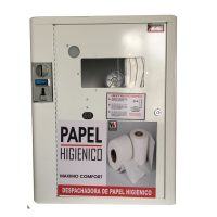 VENDEDORA DE PAPEL HIGIENICO DIGITAL (MONEDERO MULTIMONEDAS $1, $2, $5, $10)